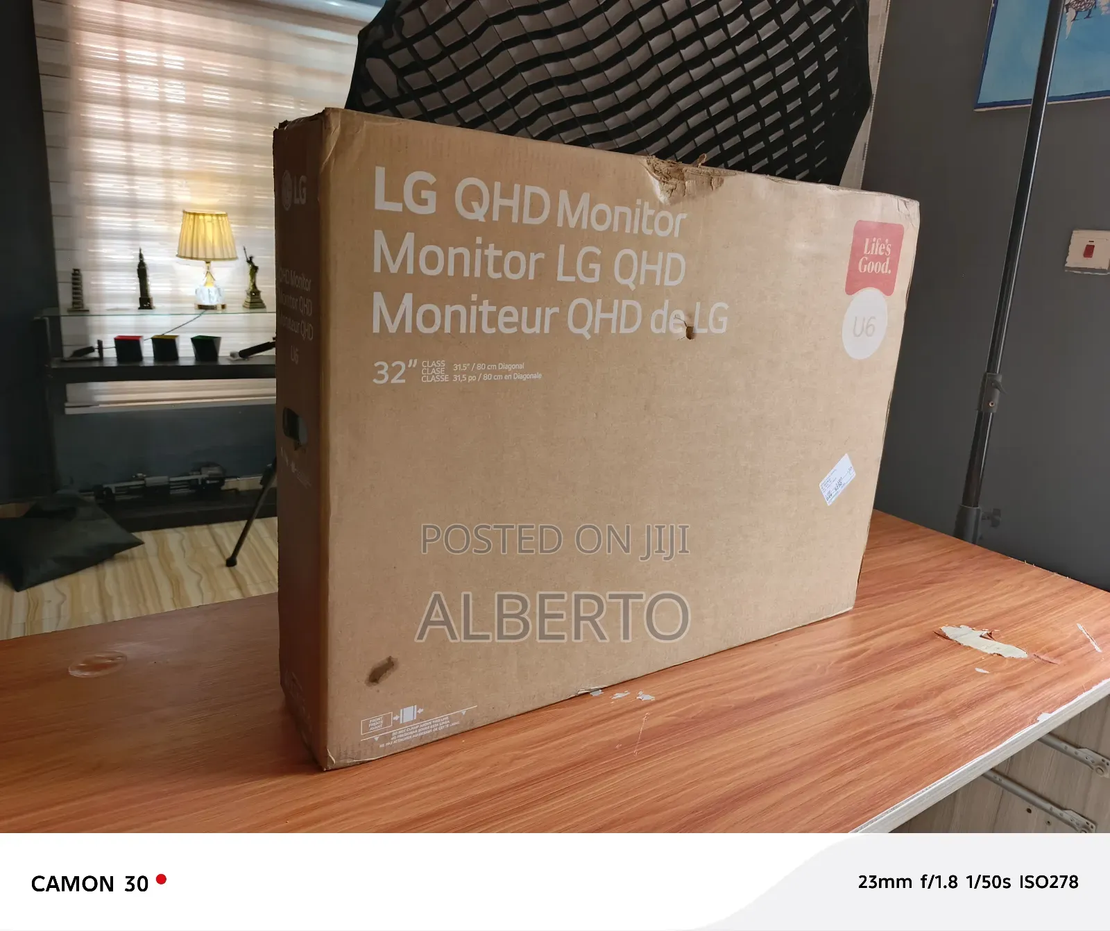 32 Inches Lg Qhd Monitor U6- Type C
