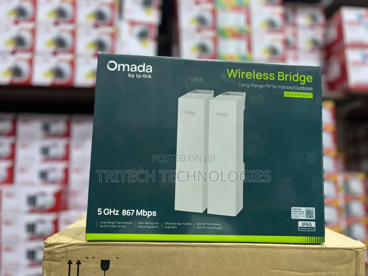 Tp-Link Eap215-Bridge Kit Wireless Bridge 5ghz Access Point Indoor