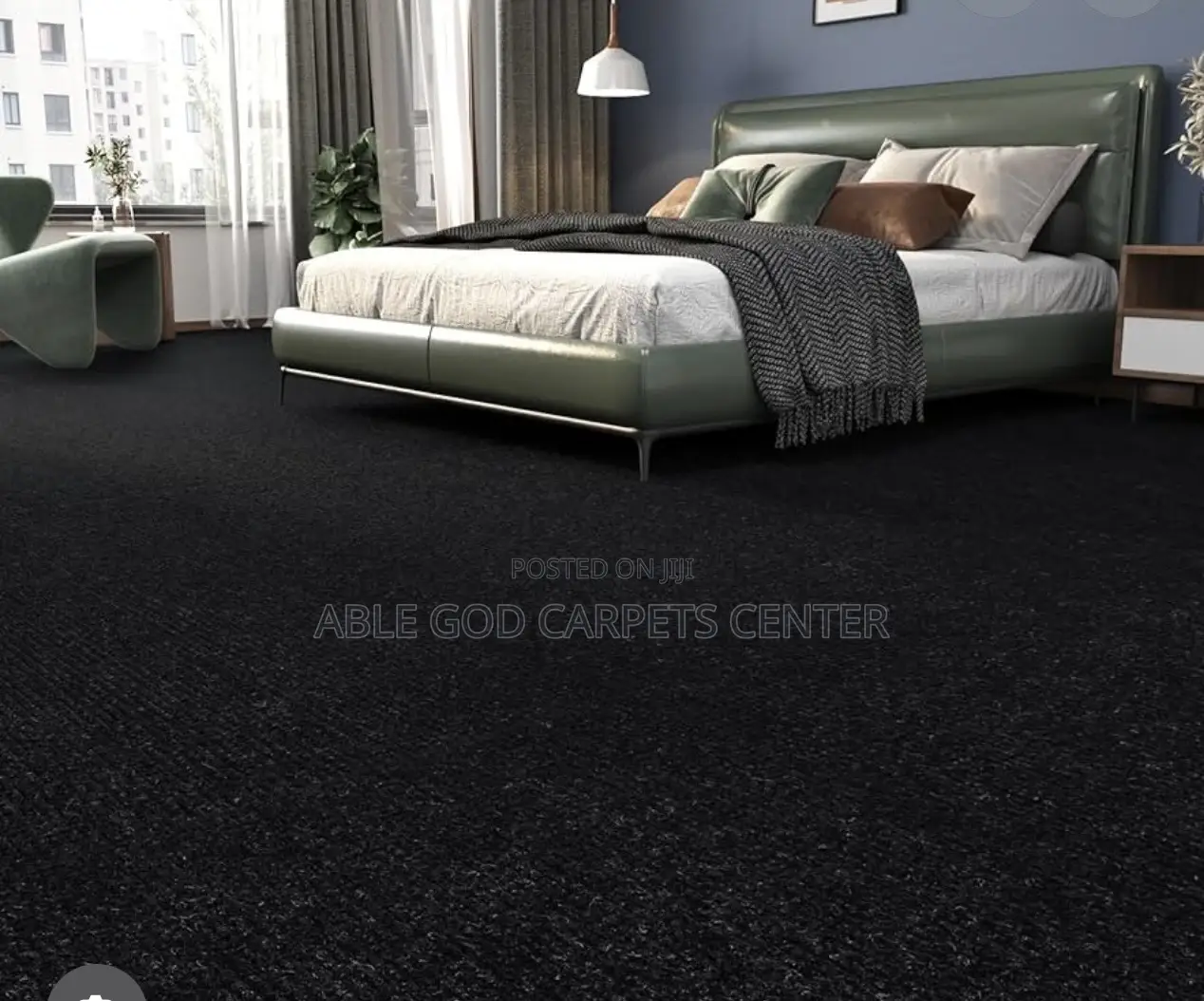 Quality Black Woolen Carpets