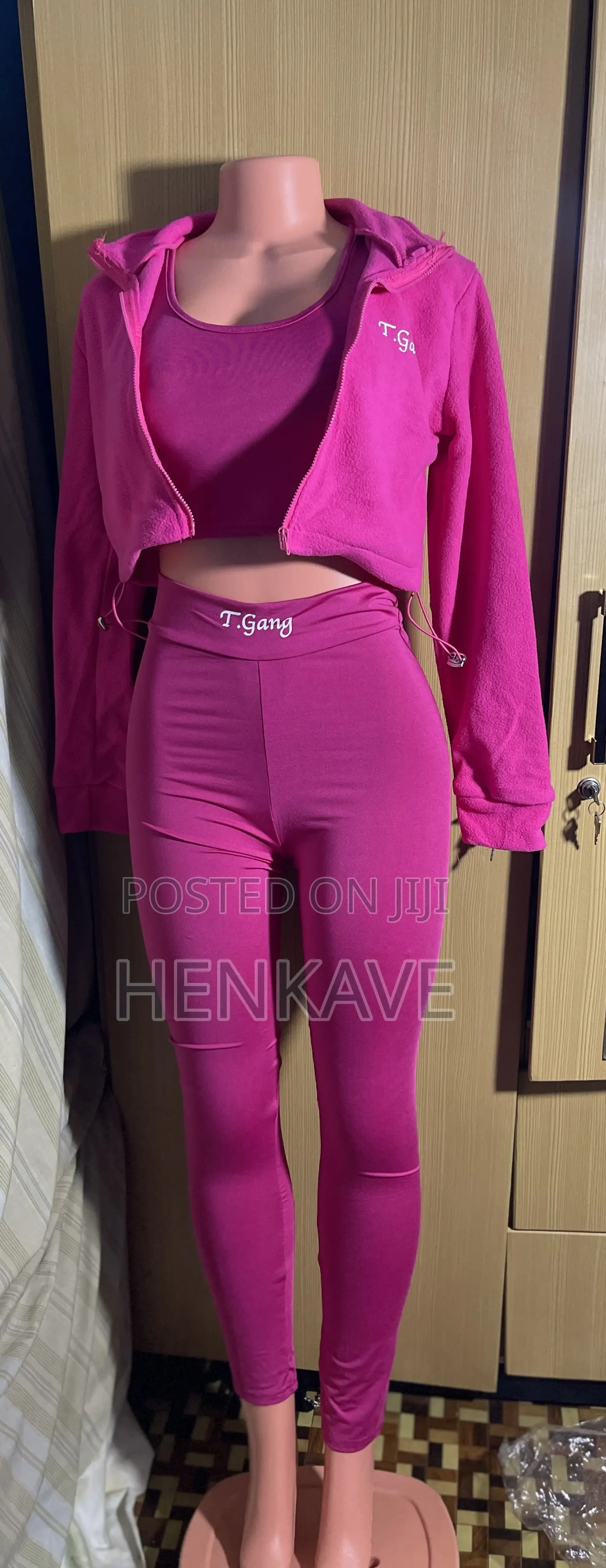 Ladies Pink 3pieces Available