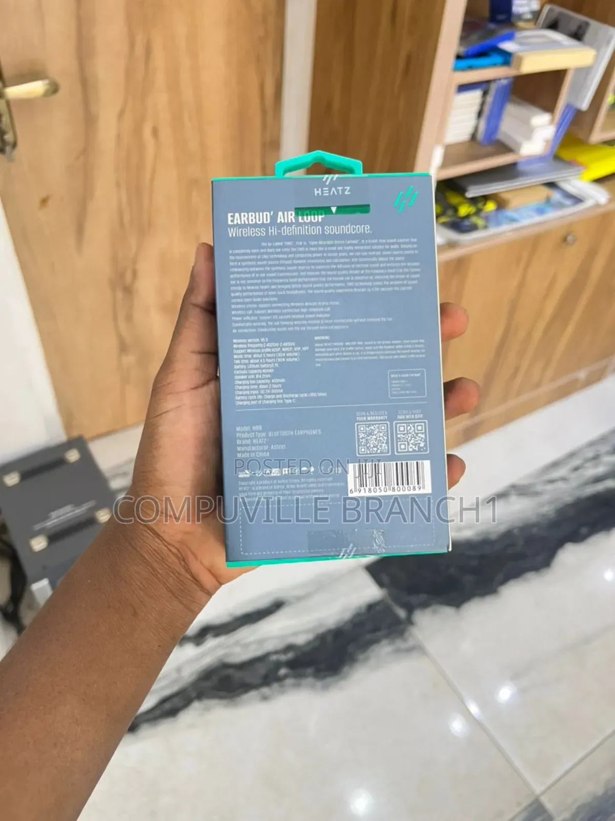 Heatz Wireless Earbuds