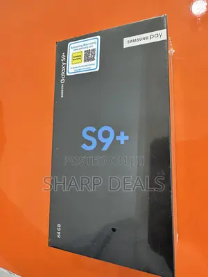 New Samsung Galaxy S9 64 GB Black