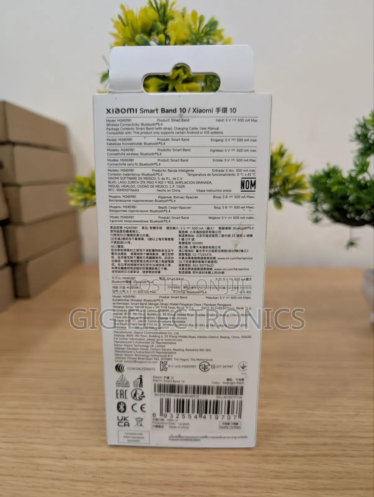 Xiaomi Smart Band 10 Smartwatch