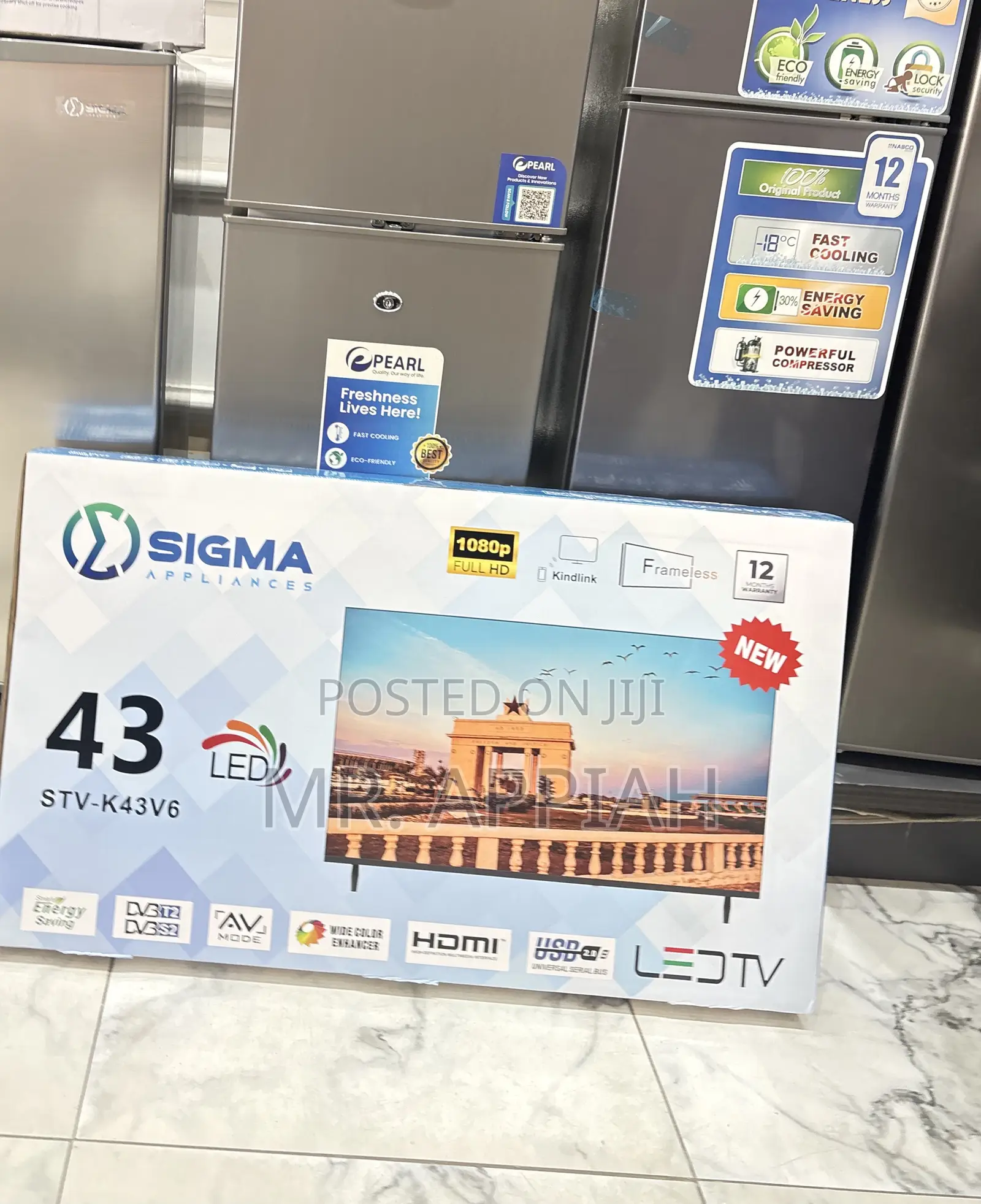 Buy Premium Sigma 43 Inch FHD Digital Satellite Television(Black).