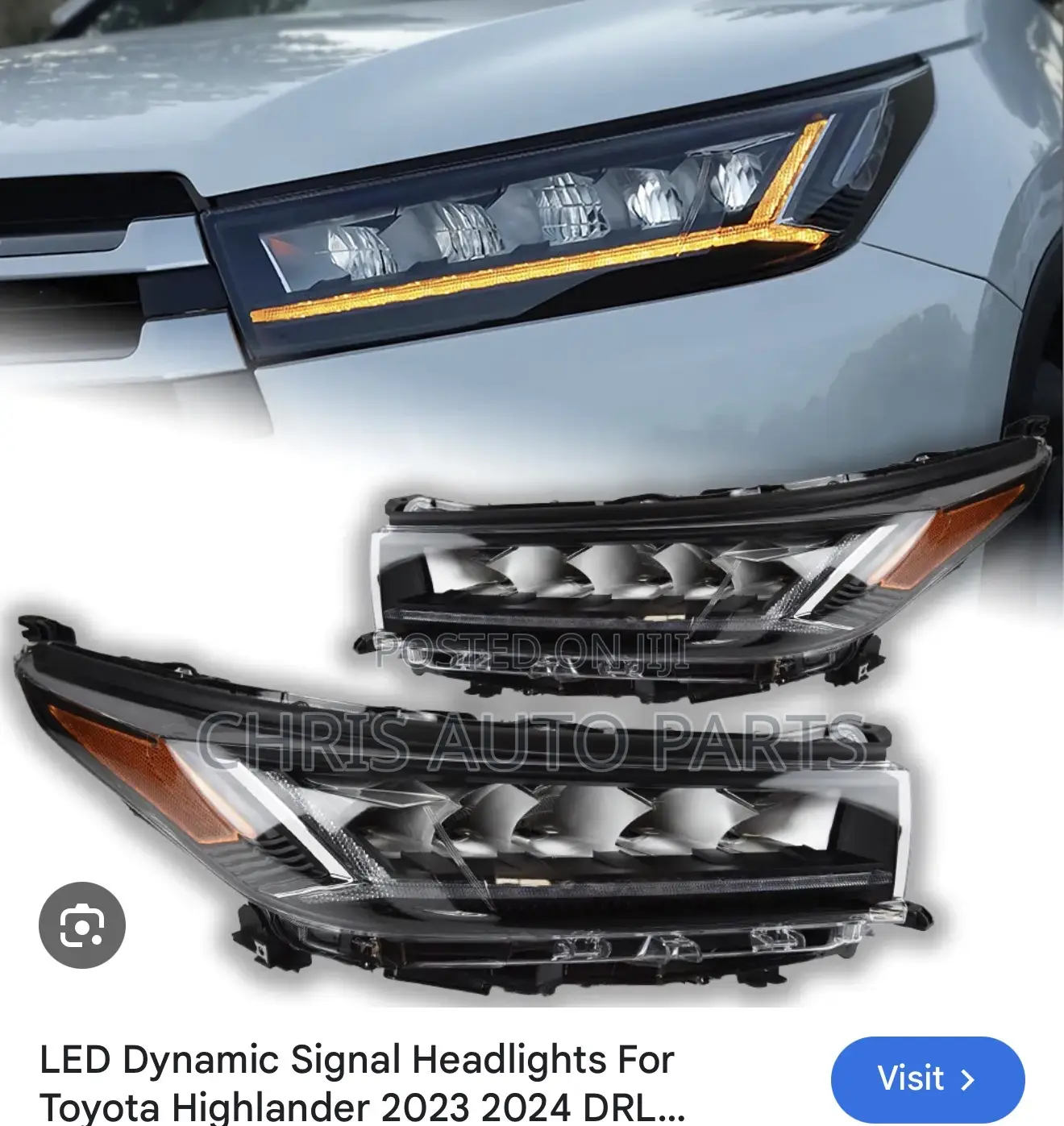 Toyota Highlander 2018 Led Headlights Available
