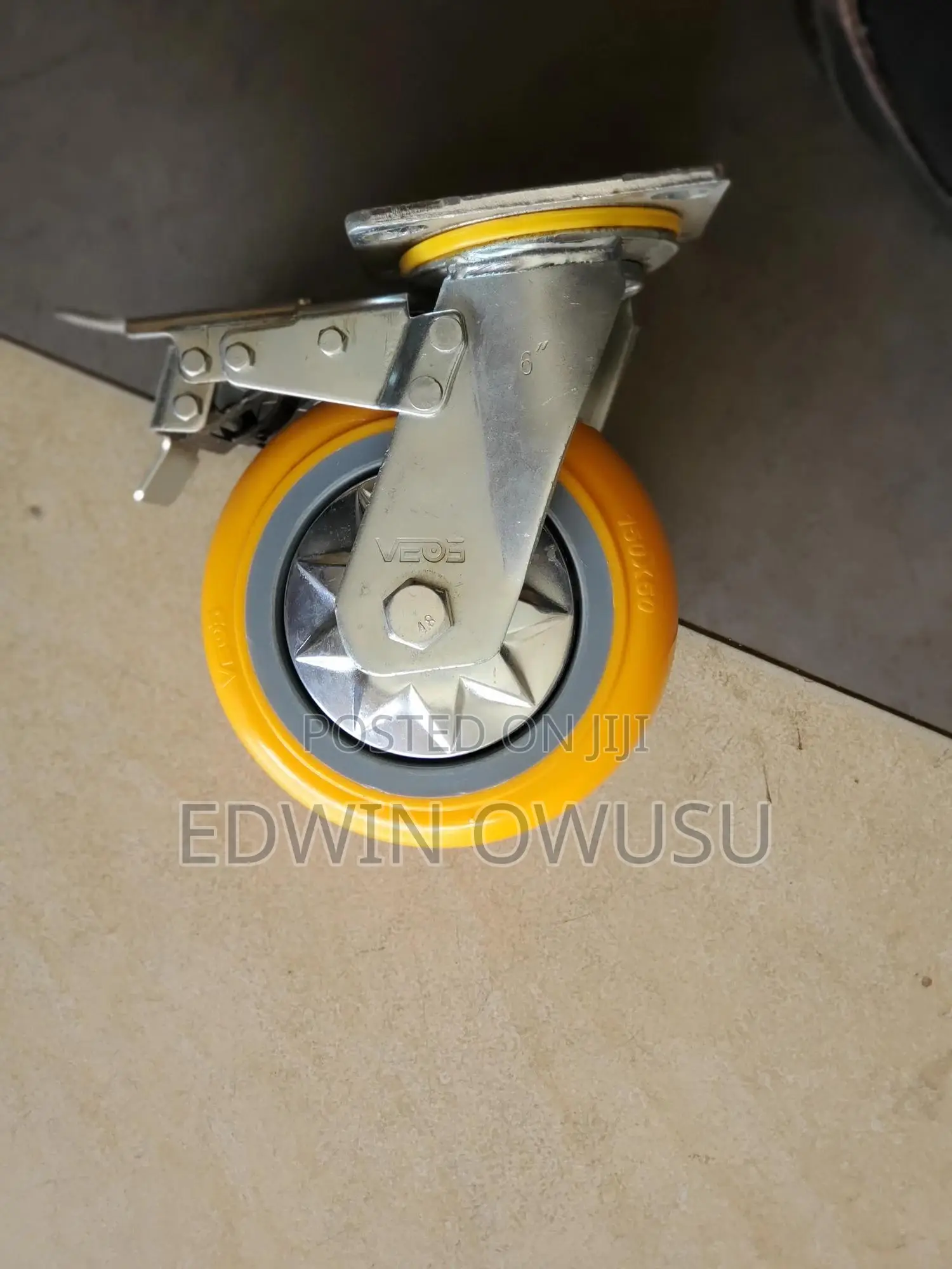 6inchs Orange Casters