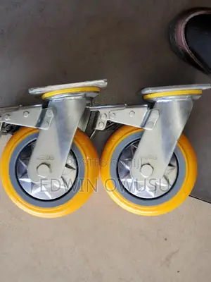 6inchs Orange Casters