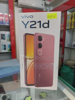 New Vivo Y21d 128 GB Red