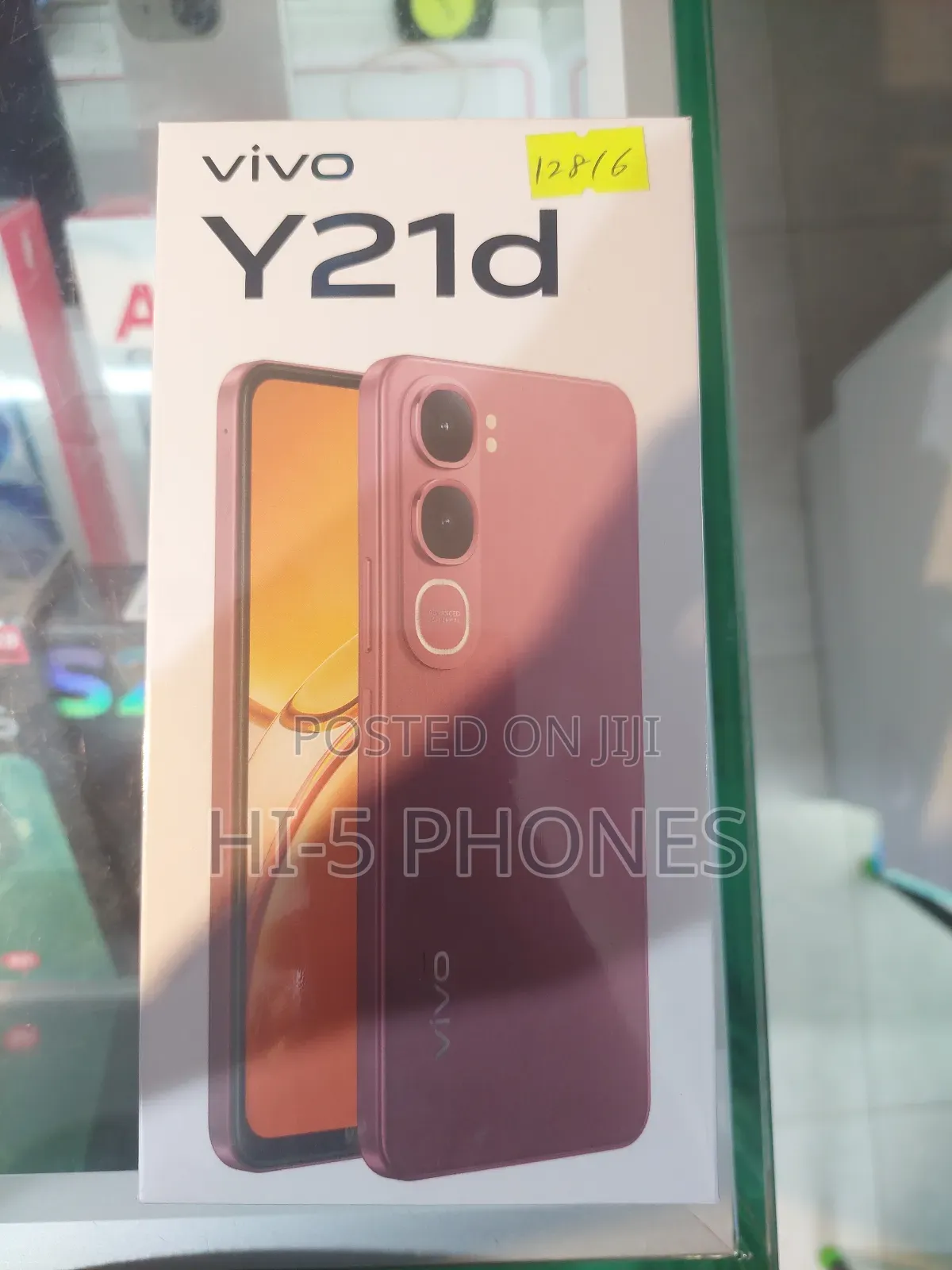New Vivo Y21d 128 GB Red