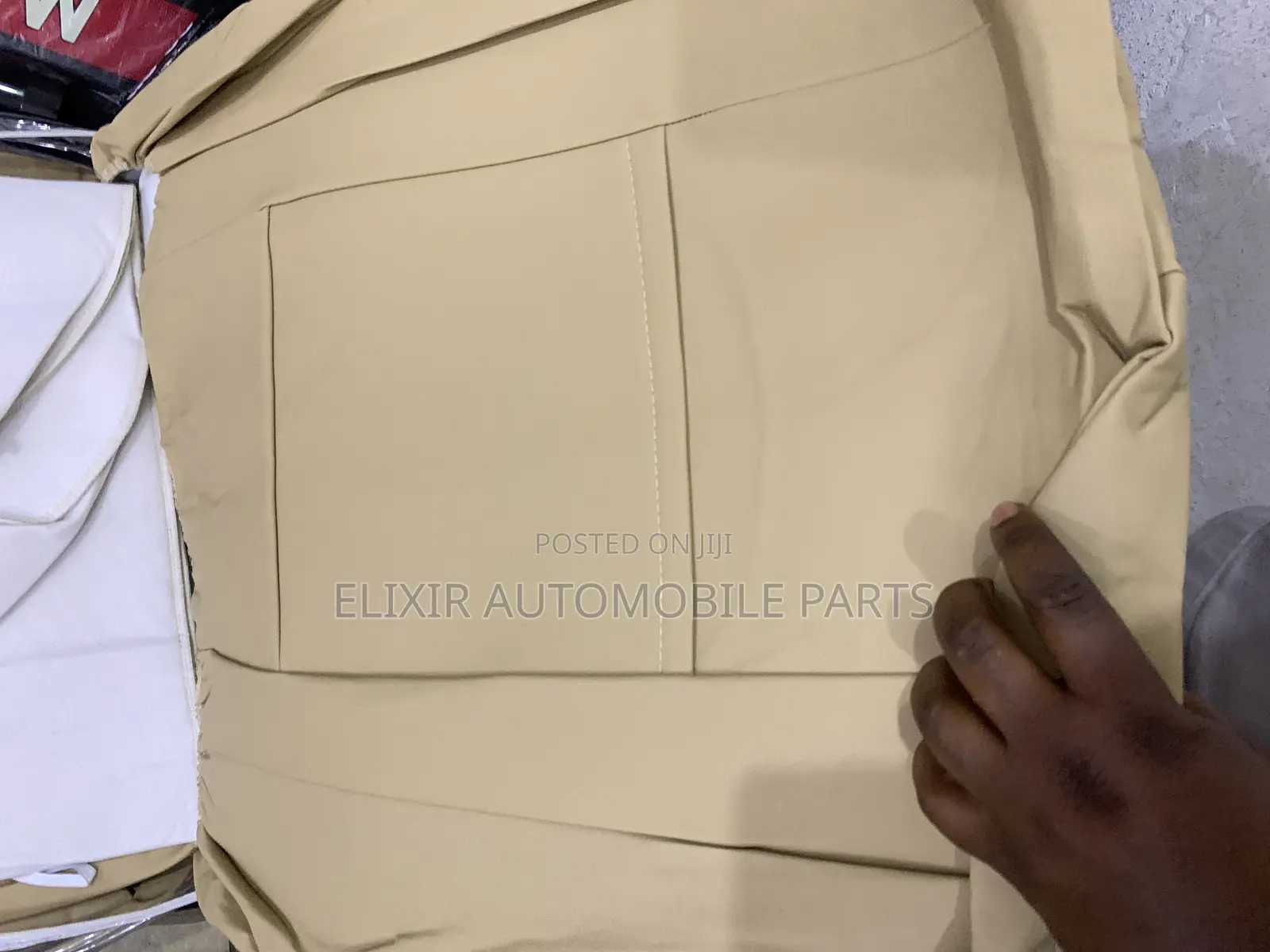 2026 Cream Colored Car Seat Covers