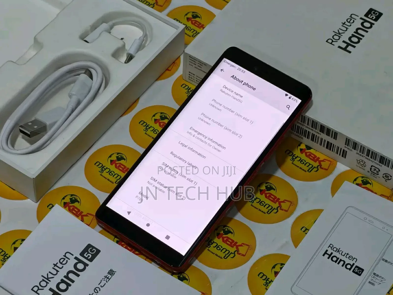 New Rugone Rugone Xever 7 Pro 5G 512 GB Pink