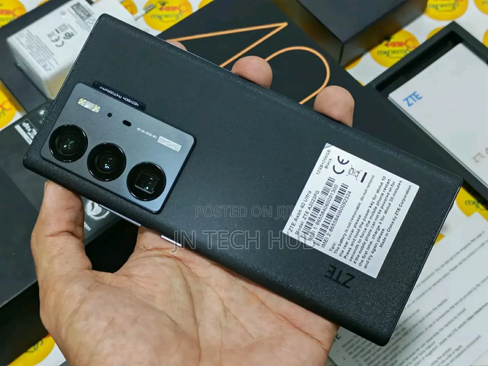 New ZTE Axon 40 Ultra 256 GB Black