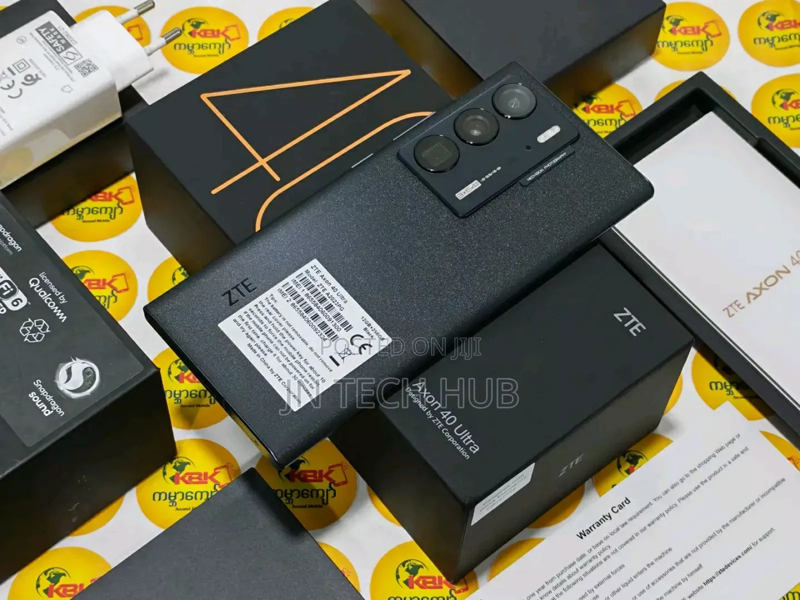 New ZTE Axon 40 Ultra 256 GB Black