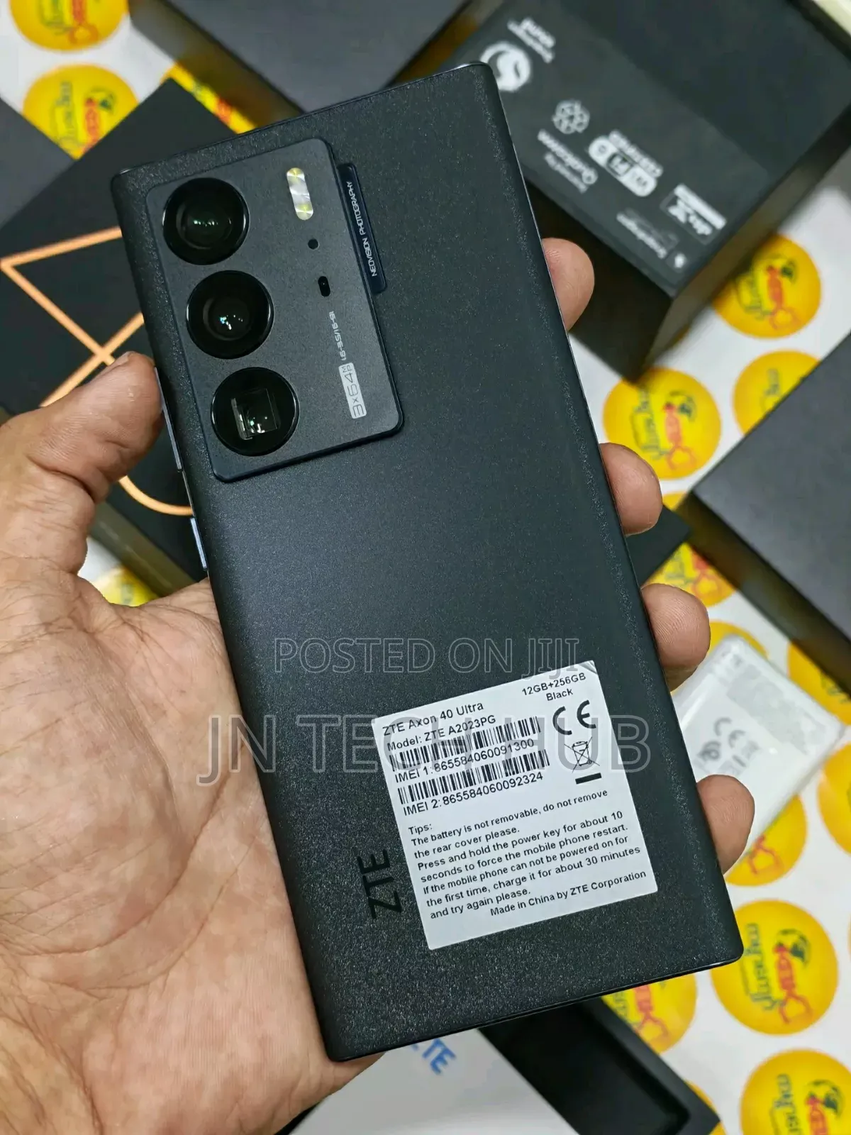 New ZTE Axon 40 Ultra 256 GB Black