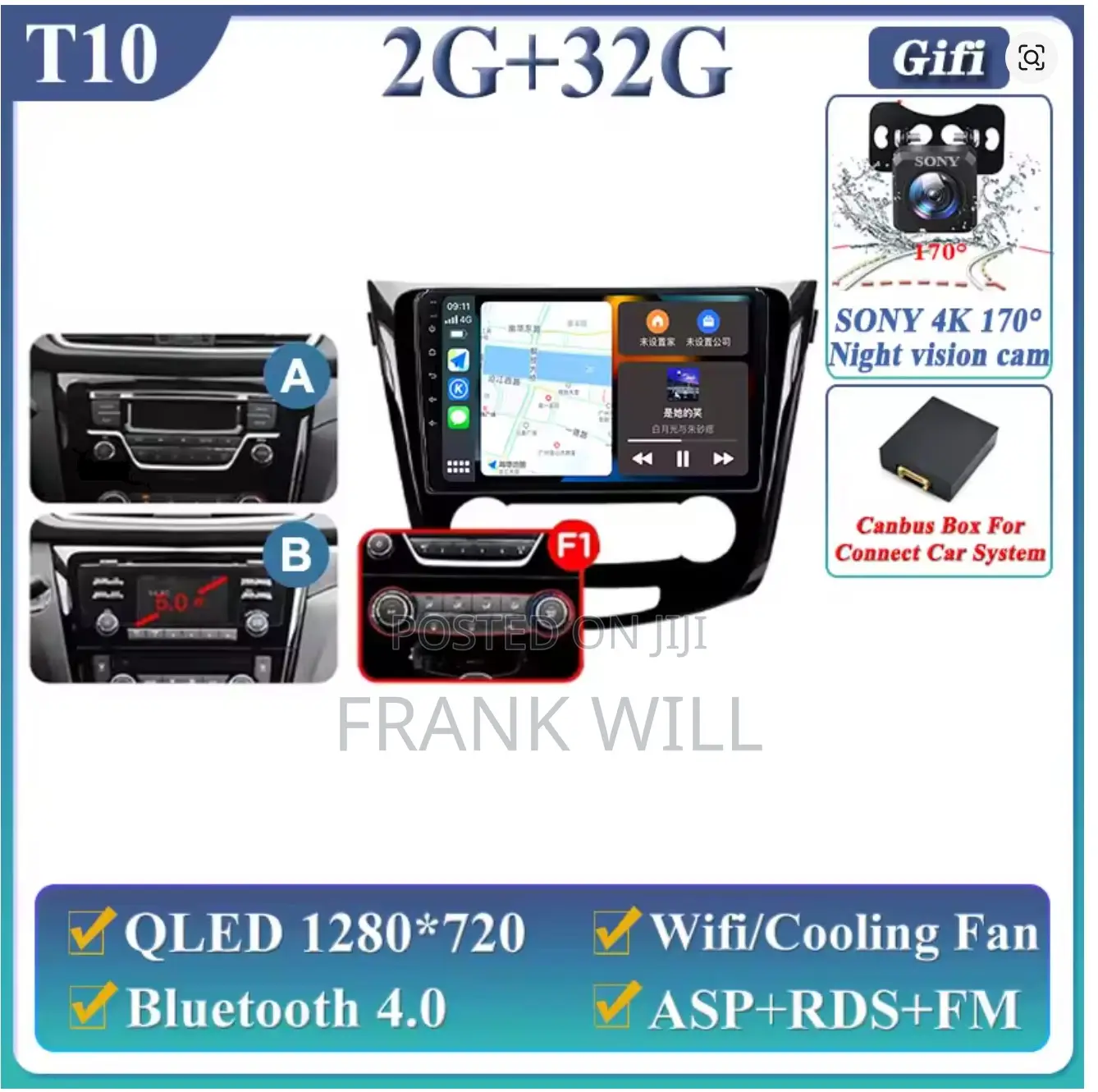 Android 15 Car Radio for Nissan Rogue