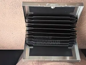 Protective Case Stainless Steel Wire Drawing Process Cardholder