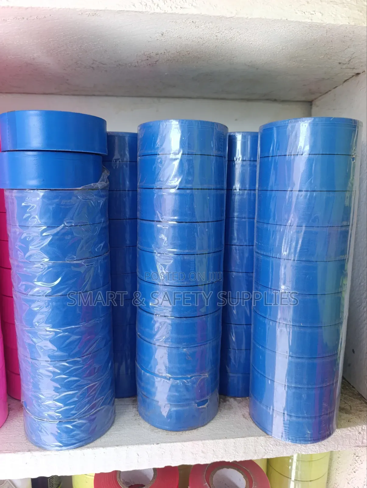 Blue Flagging Tapes