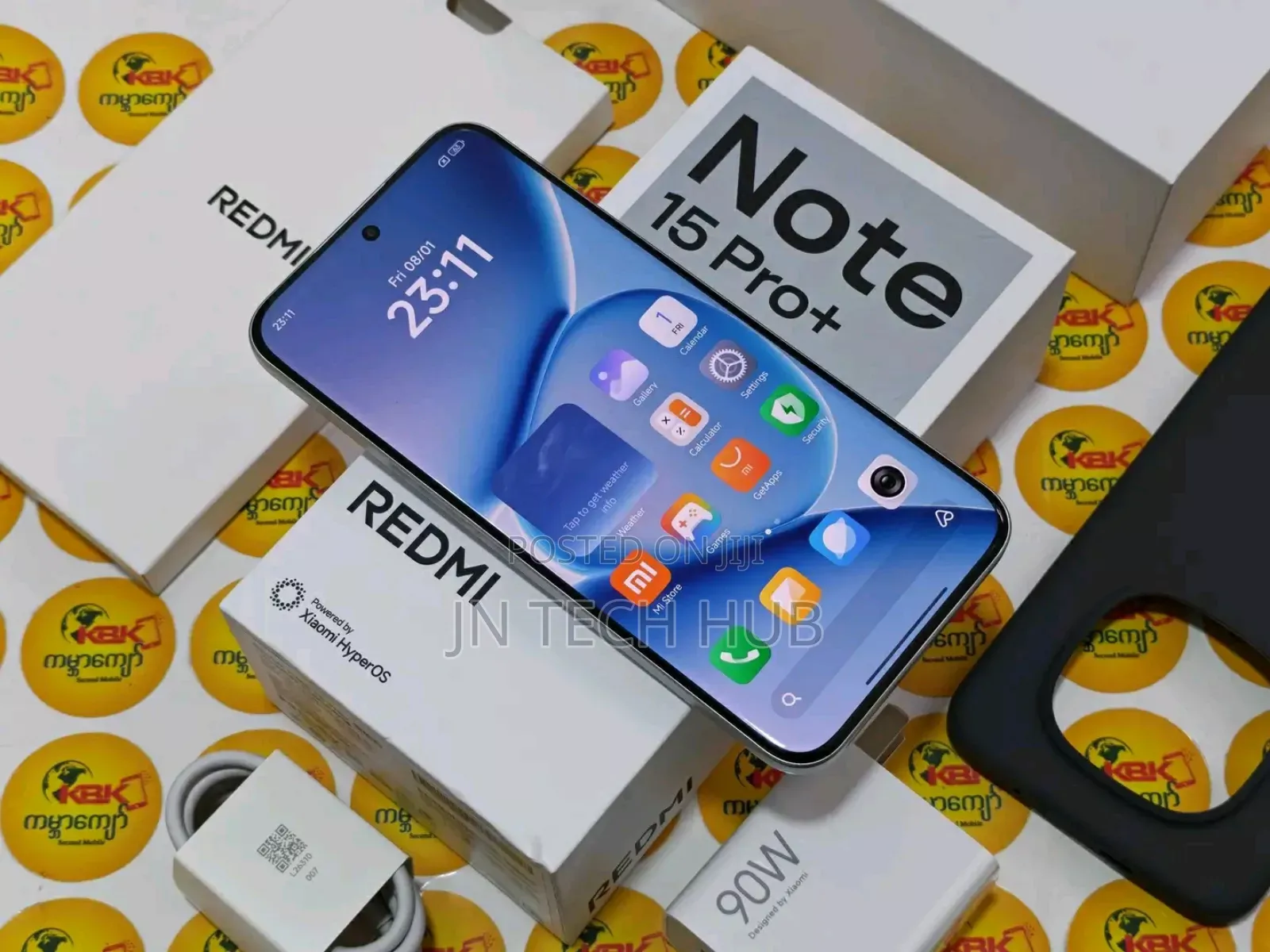 New Xiaomi Redmi Note 15 Pro+ 256 GB White