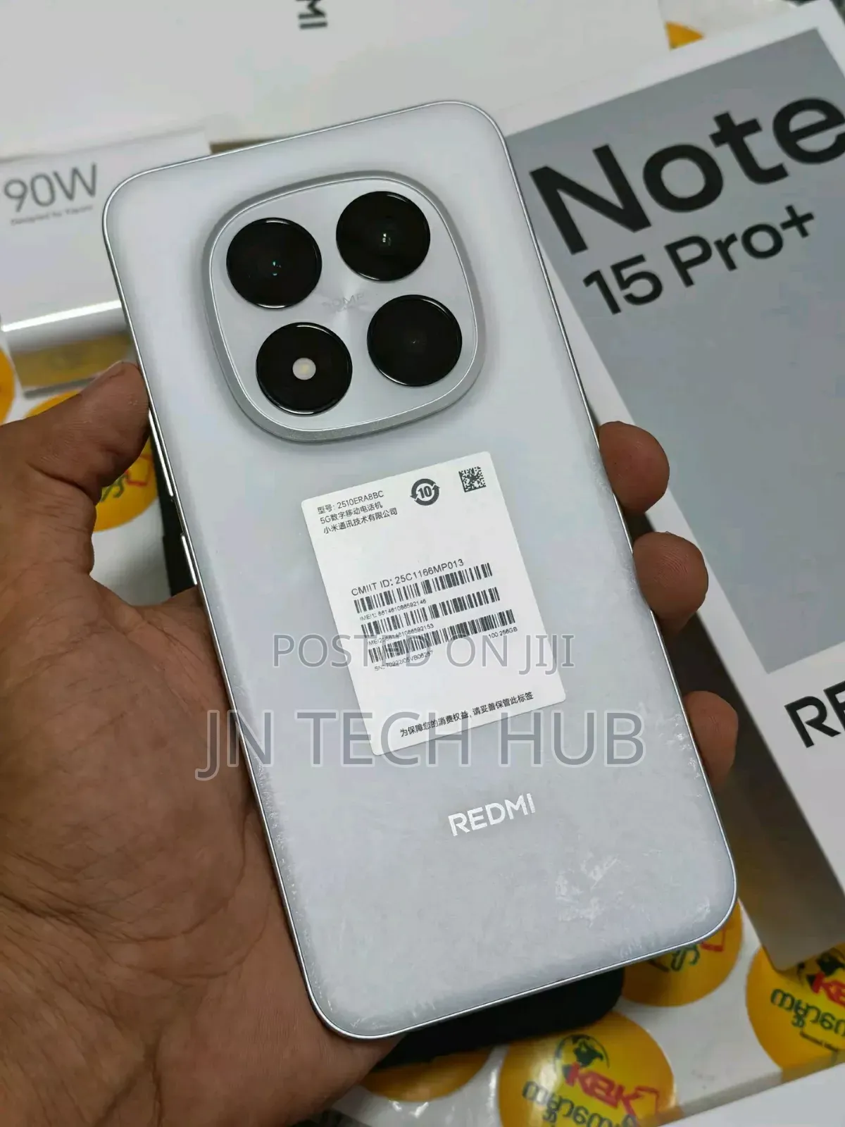 New Xiaomi Redmi Note 15 Pro+ 256 GB White