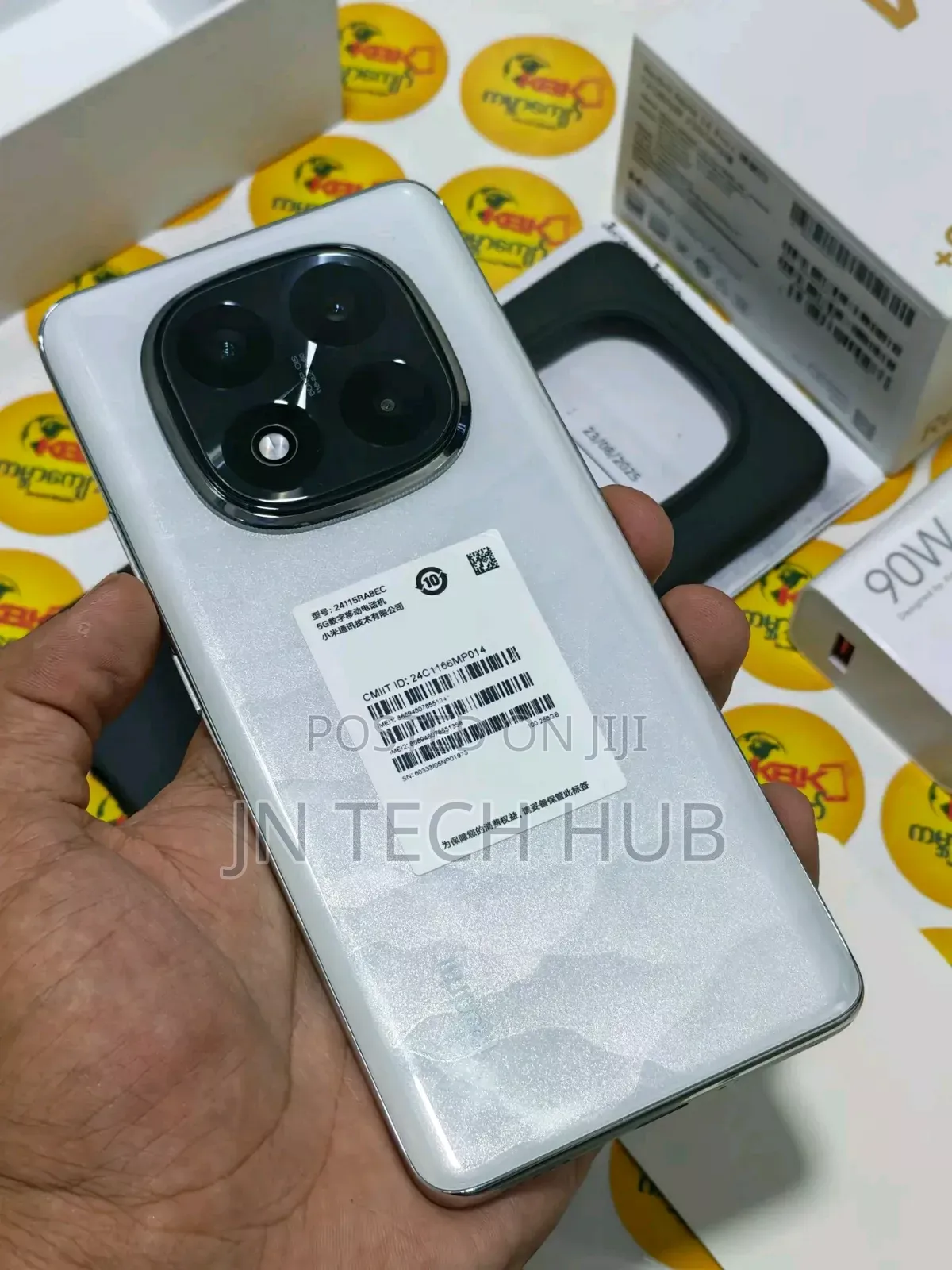 New Xiaomi Redmi Note 14 Pro+ 5G 256 GB Silver