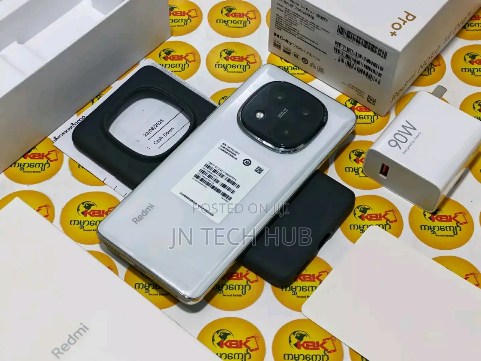 New Xiaomi Redmi Note 14 Pro+ 5G 256 GB Silver