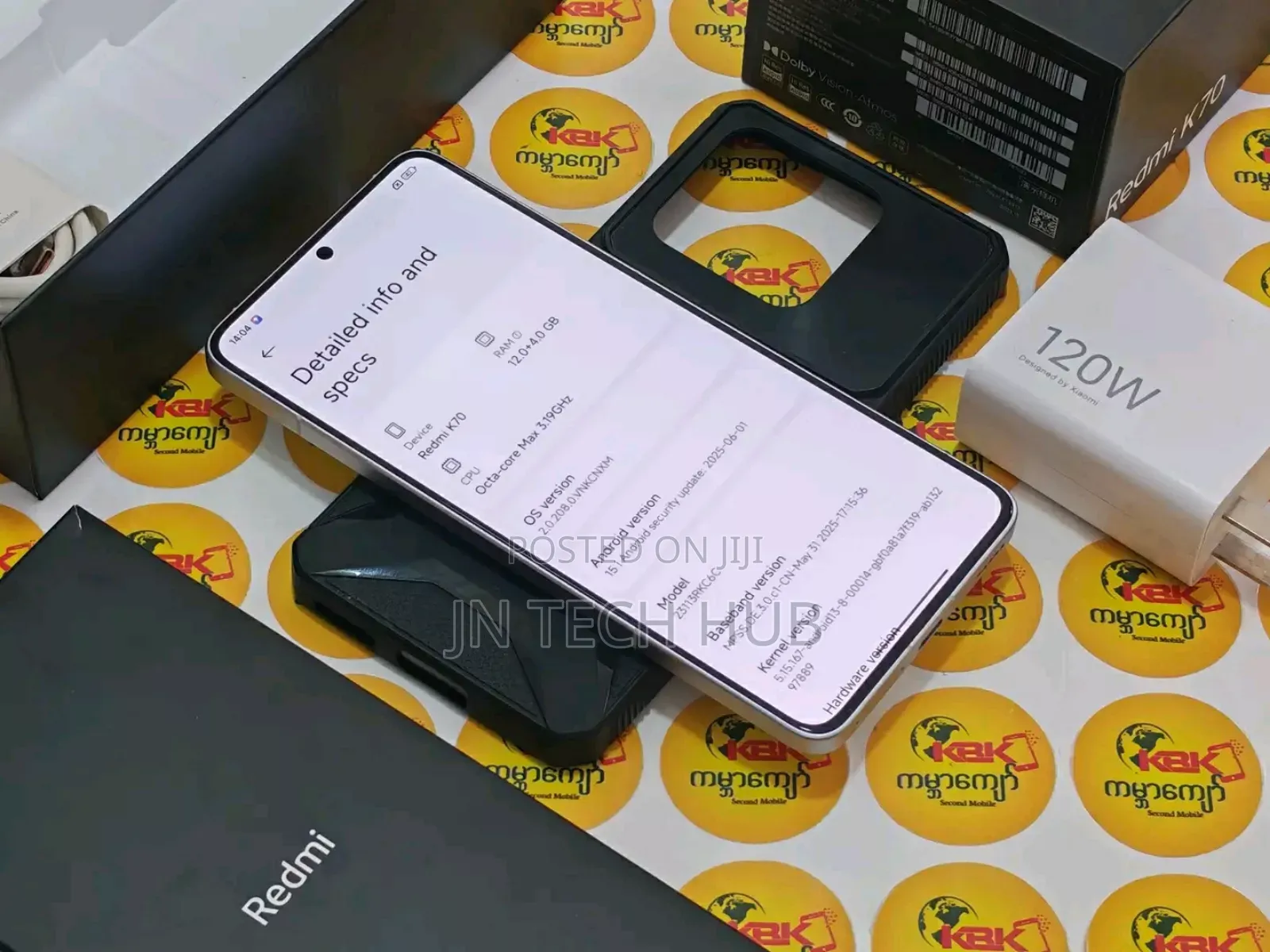 New Xiaomi Redmi K70 256 GB Silver