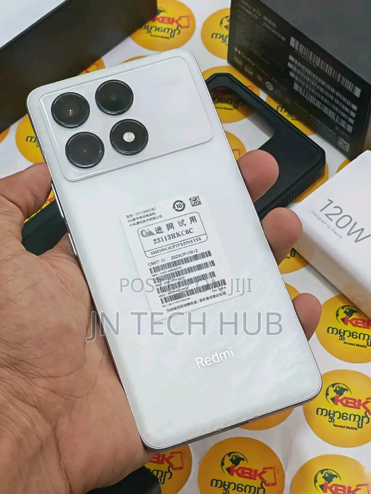 New Xiaomi Redmi K70 256 GB Silver