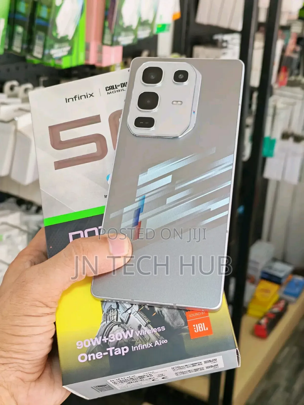 New Infinix Hot 50 Pro 256 GB Gray