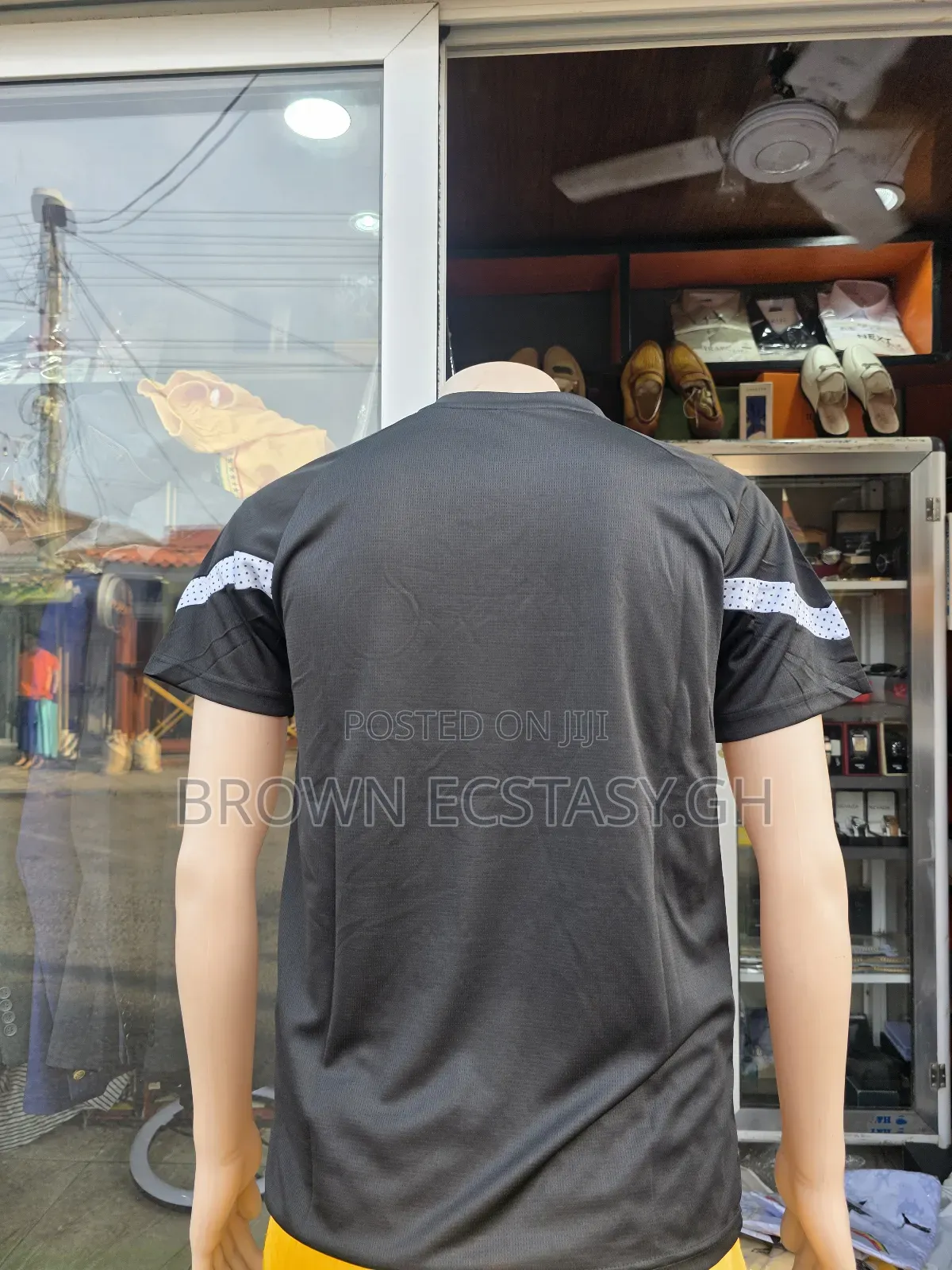 Ghana Puma Jersey Top and Shorts (Available in Black or Red)