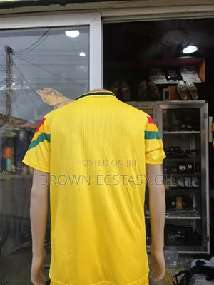 Ghana Retro Jersey (Swipe for More)