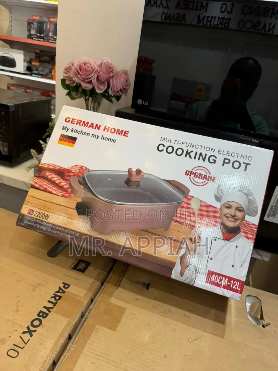 High Quality Top German Multi-Function Electric Cooking Pot 