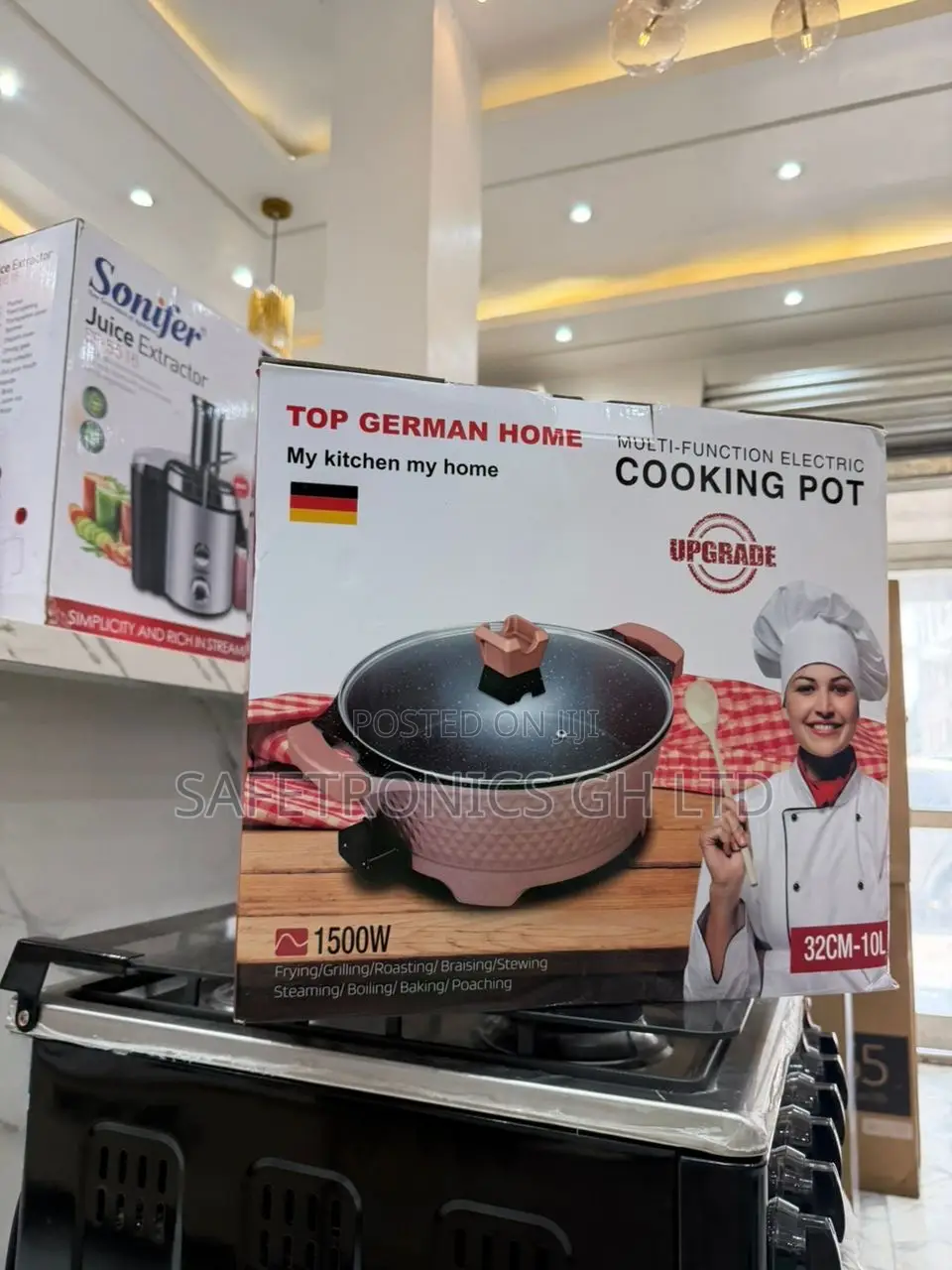 Kindly Check Out Multi-Function Electric 10 Liters 32cm Cooking Pot