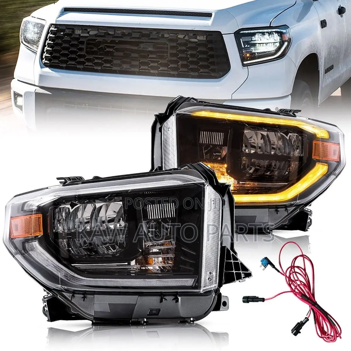 2016,2017,2018,2019,2020,2021 Led Headlights for Toyota Tundra