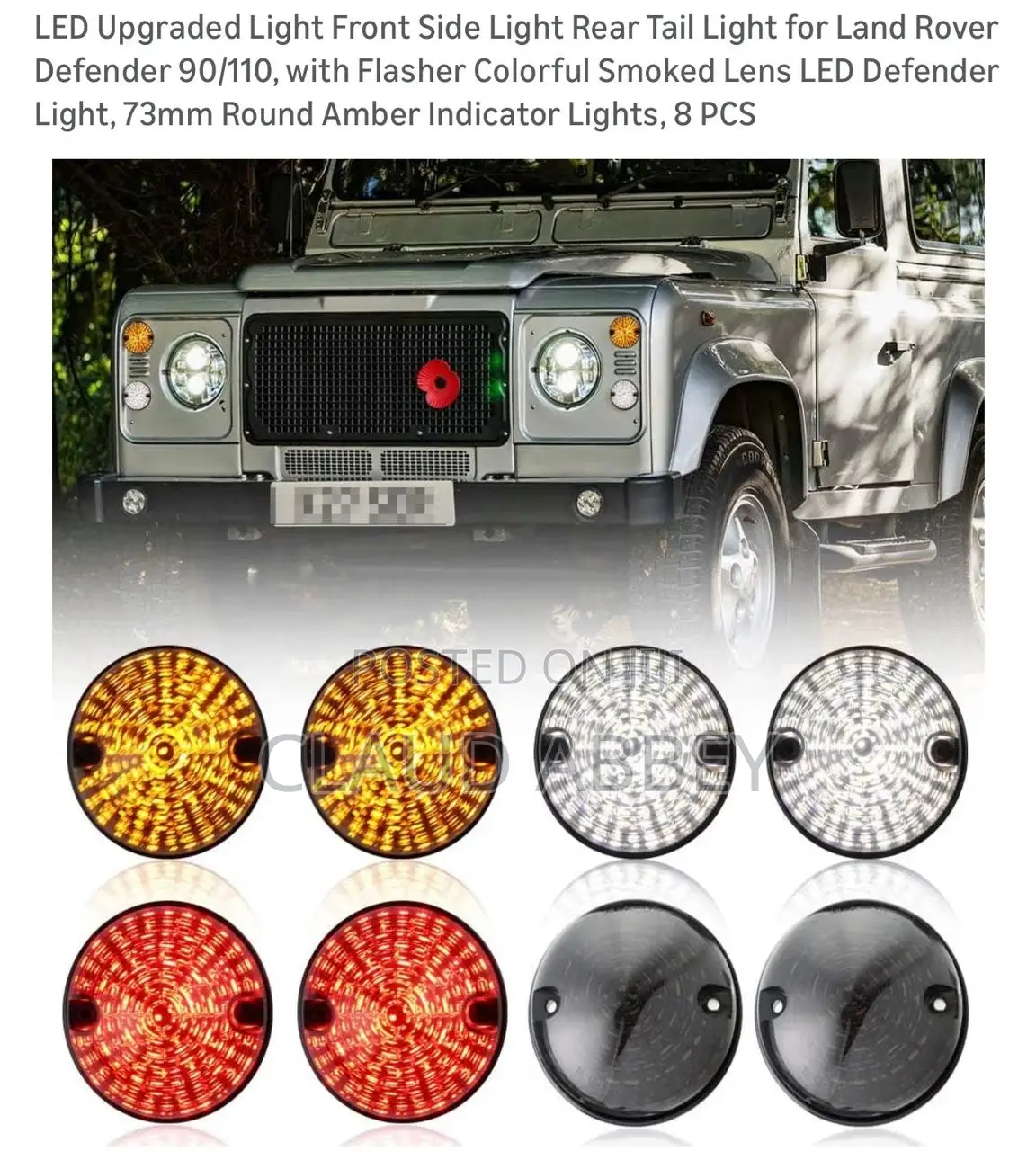Led Lamp Kit Set for Defender