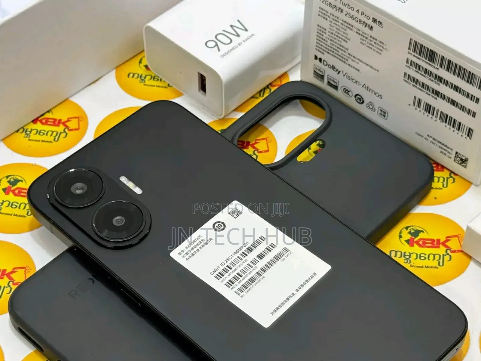 New Xiaomi Redmi Turbo 4 Pro 256 GB Black