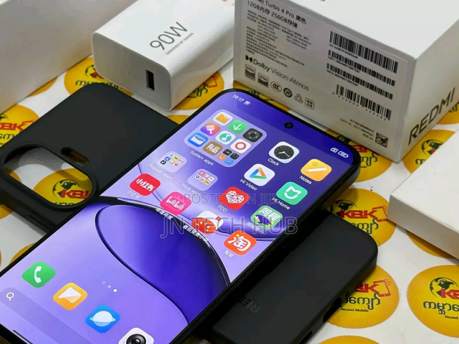 New Xiaomi Redmi Turbo 4 Pro 256 GB Black