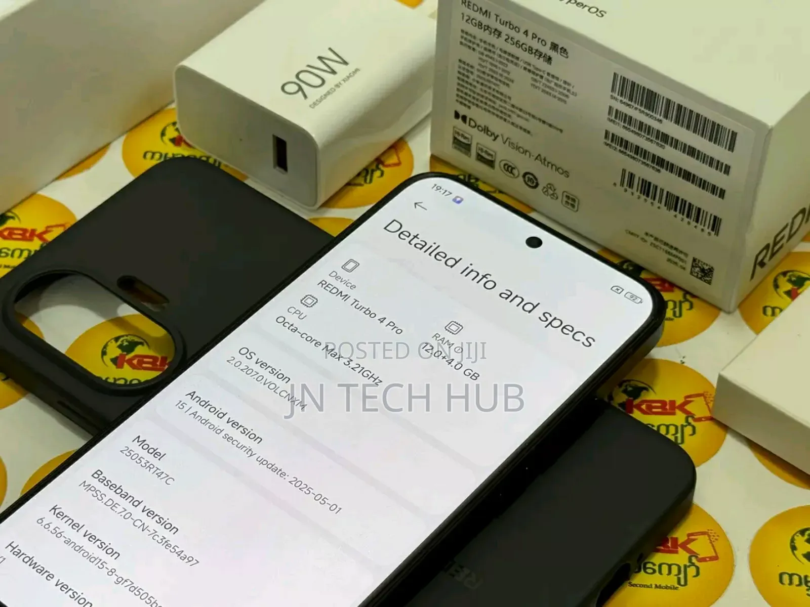 New Xiaomi Redmi Turbo 4 Pro 256 GB Black