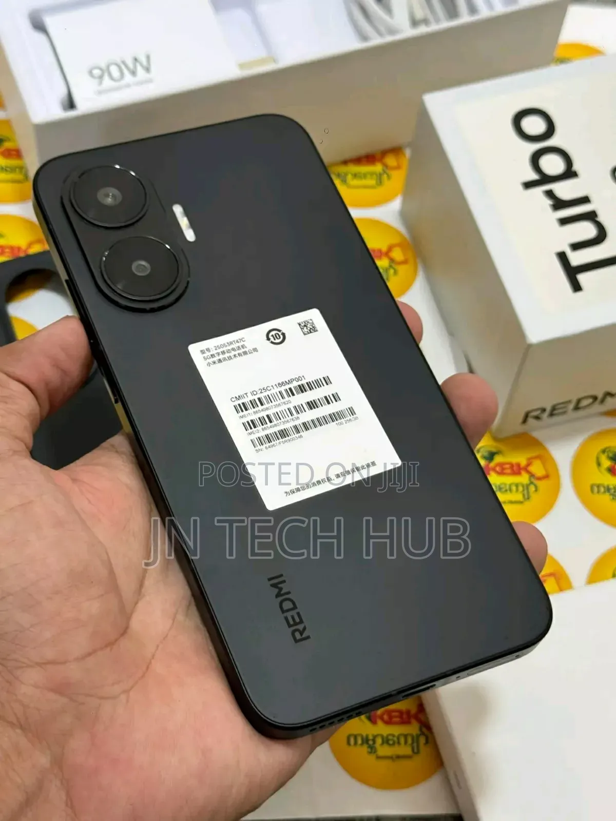 New Xiaomi Redmi Turbo 4 Pro 256 GB Black
