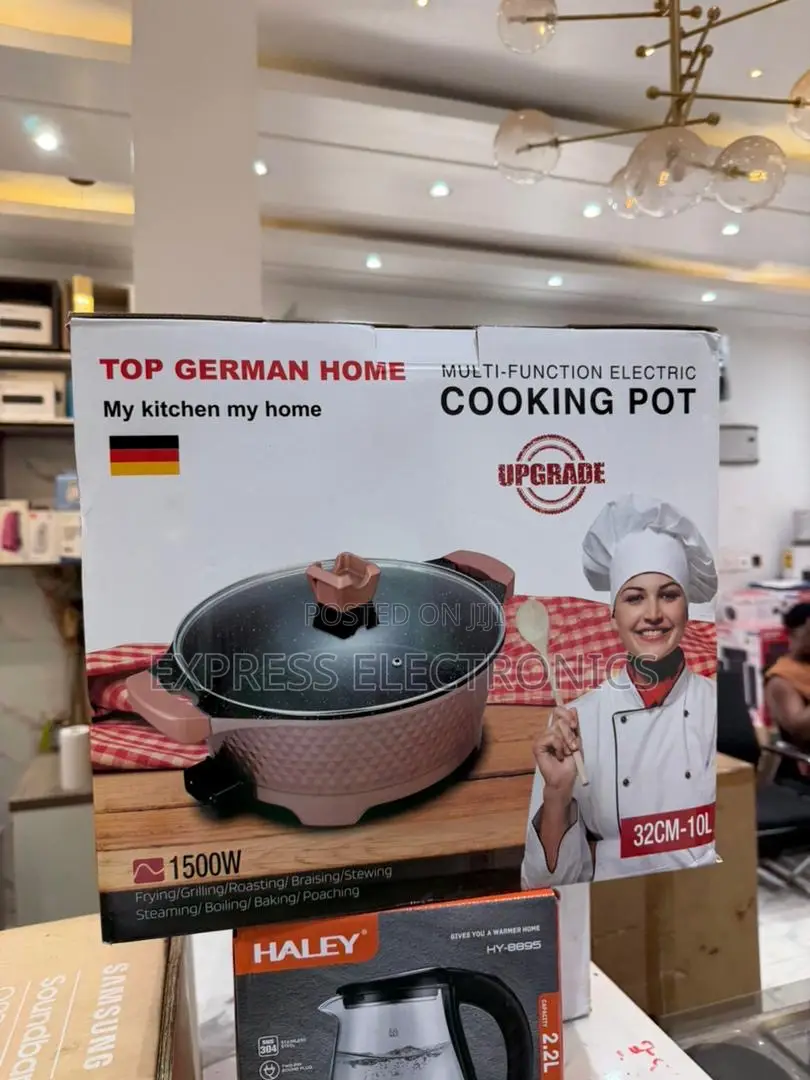 Newly Sealed in Box Cooking Electric Pot 10l