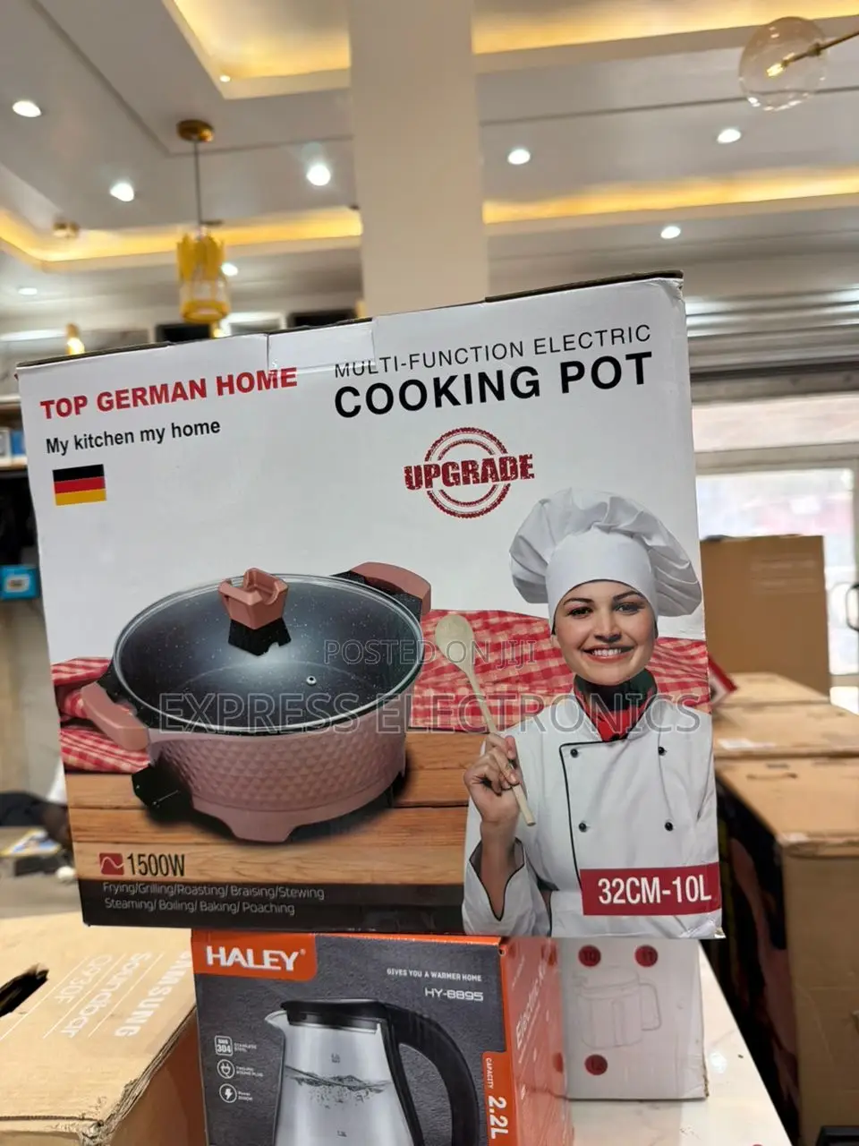 Text Us Fir Your Multi Functional Cooking Pot 10l