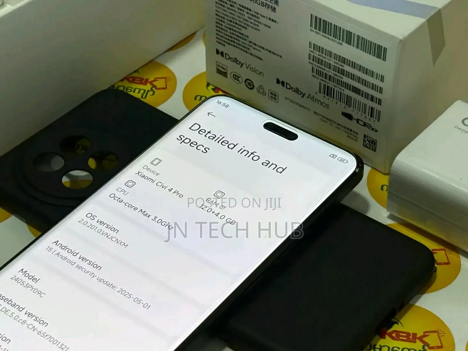 New Xiaomi Civi 4 Pro 256 GB Black