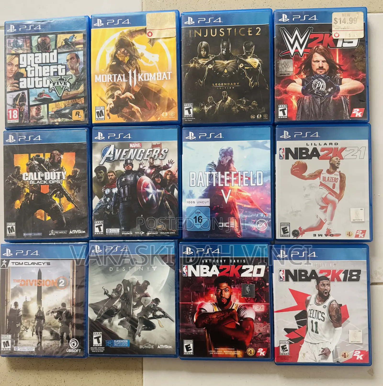 Ps4 Game Disc for Sale