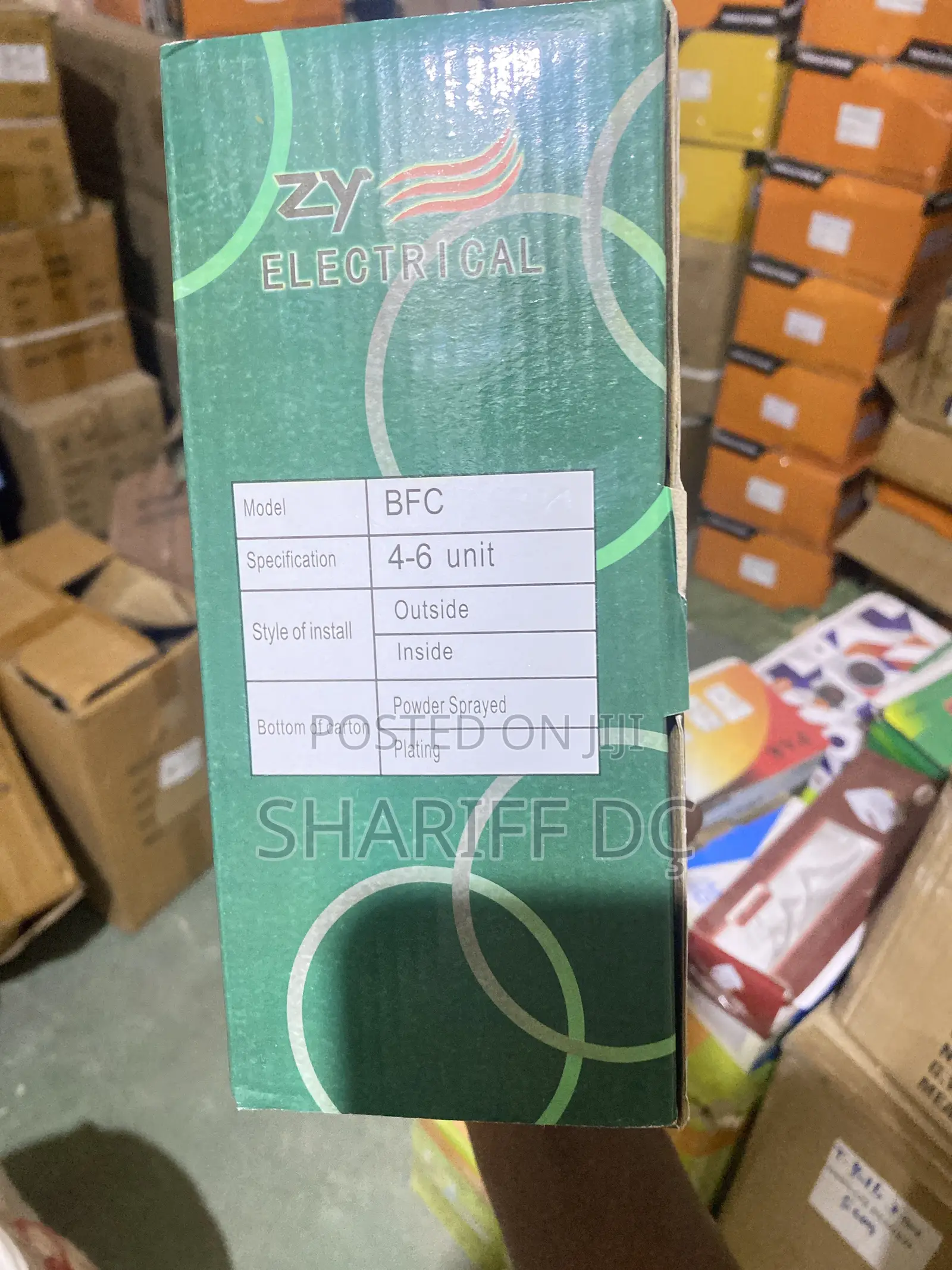 Main Switch Box Plastic 4way
