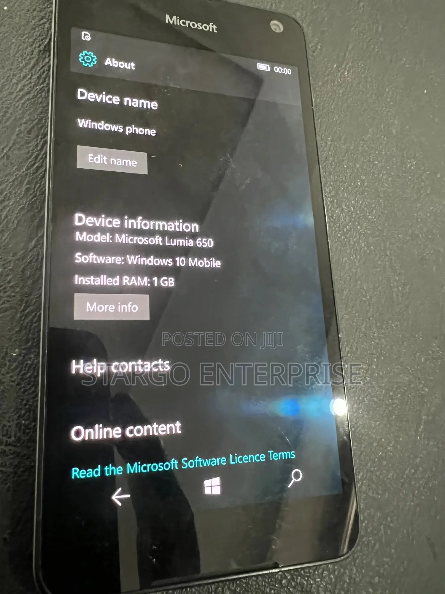 Microsoft Lumia 650 16 GB Black