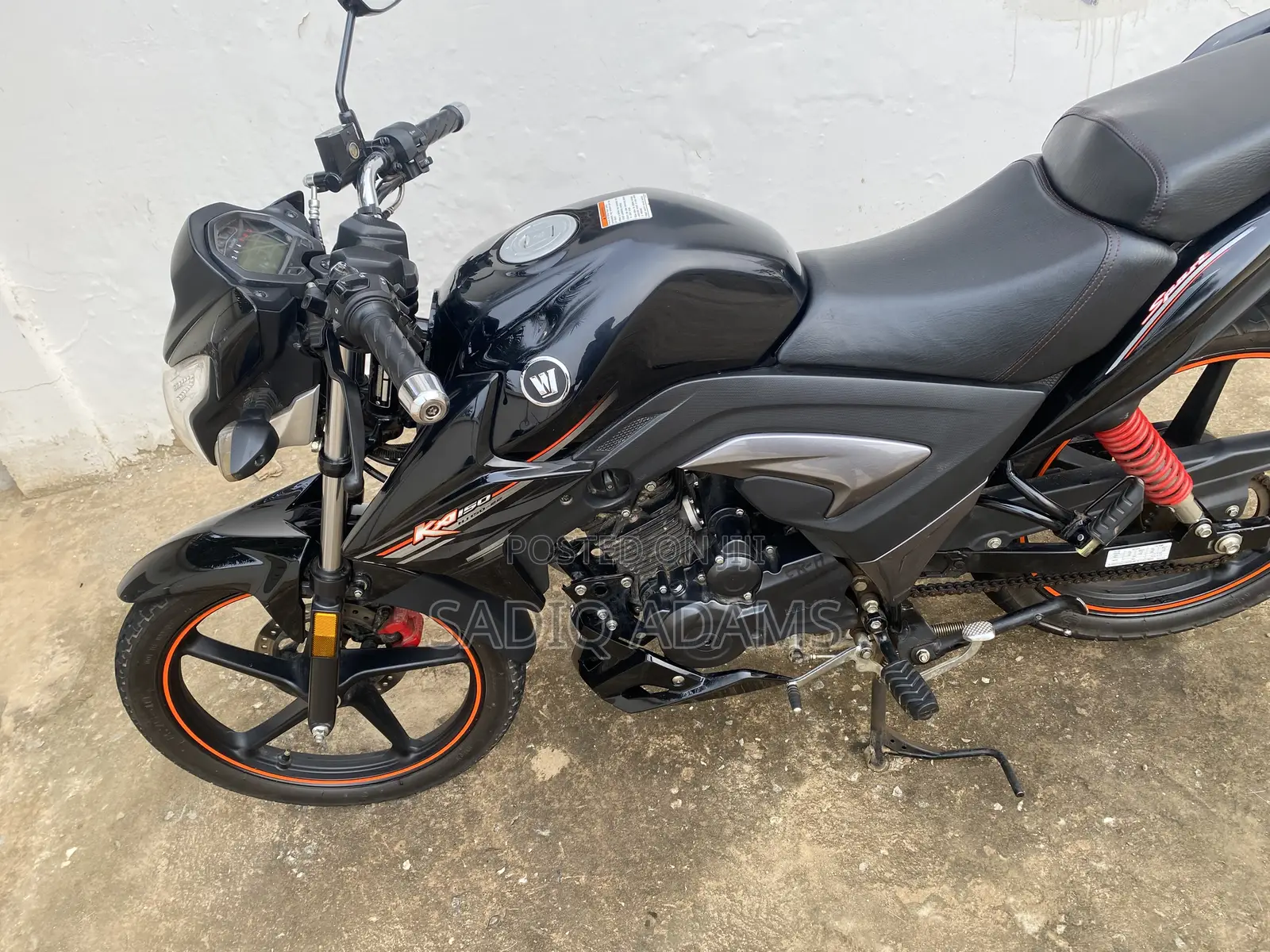 Haojue KA150 2025 Black