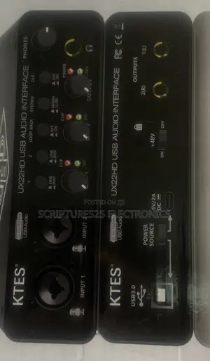Professional Hd 32bit/19khz Soundcard (Ux22hd Sound Card)