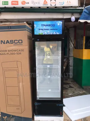 Brand New Durable Nasco 288 Litre Display Fridge