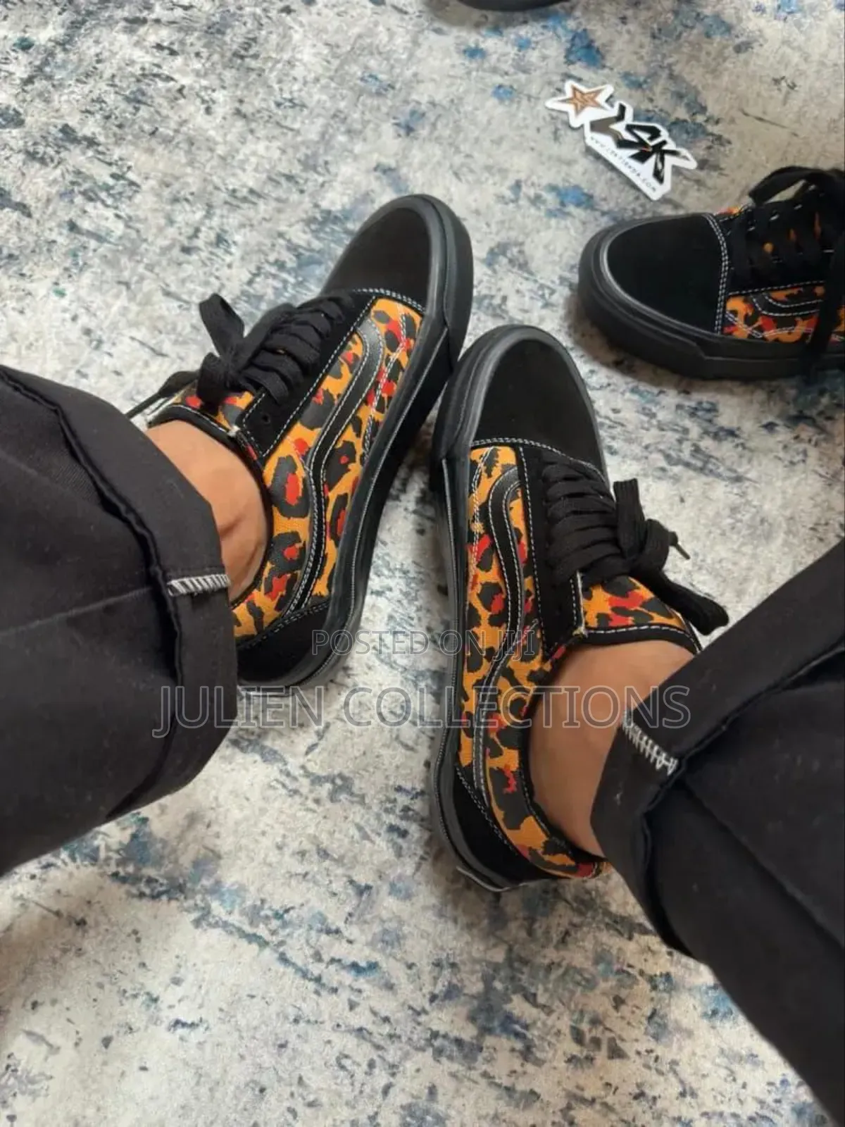 Vans Old Skool Black Orange