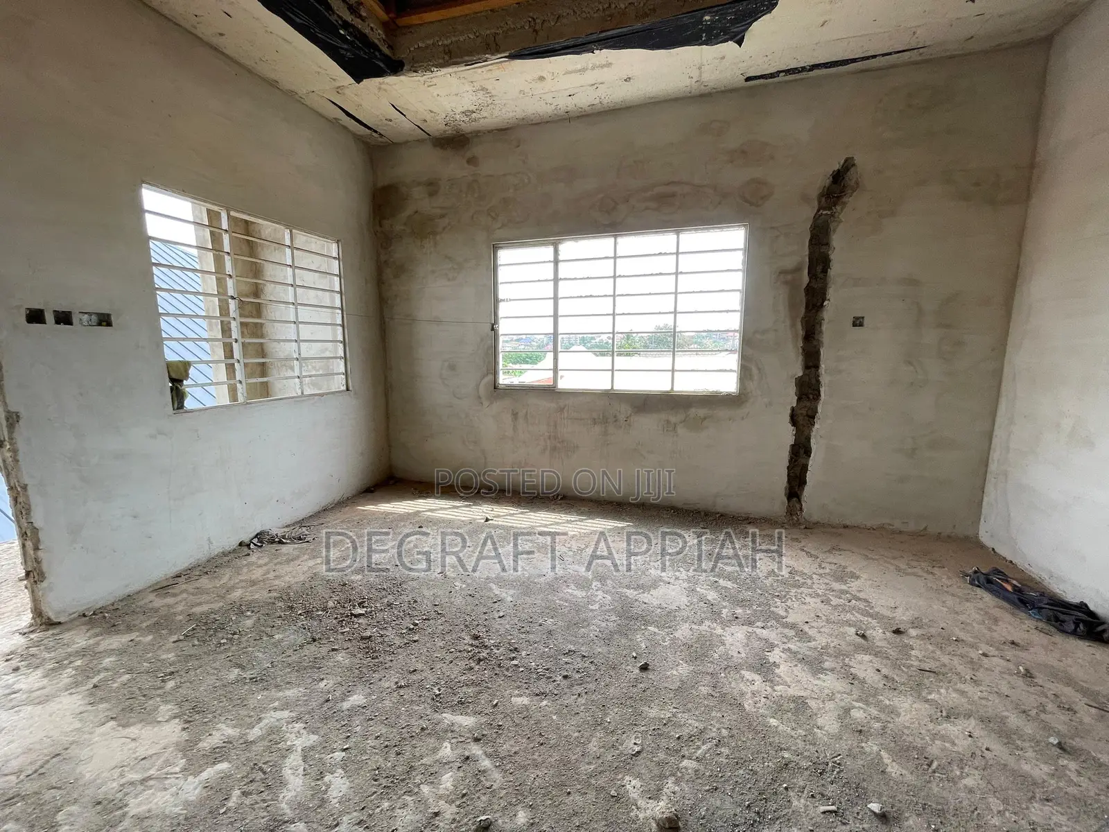 Semi Complete 4 Bedrooms House For Sale @ Abrepo Near Kumasi Girls Shs