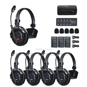 Wireless 5 In 1 Wireless Headset Intercom System